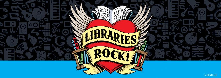 Library's Rock CSLP Artwork. by Larry Jones